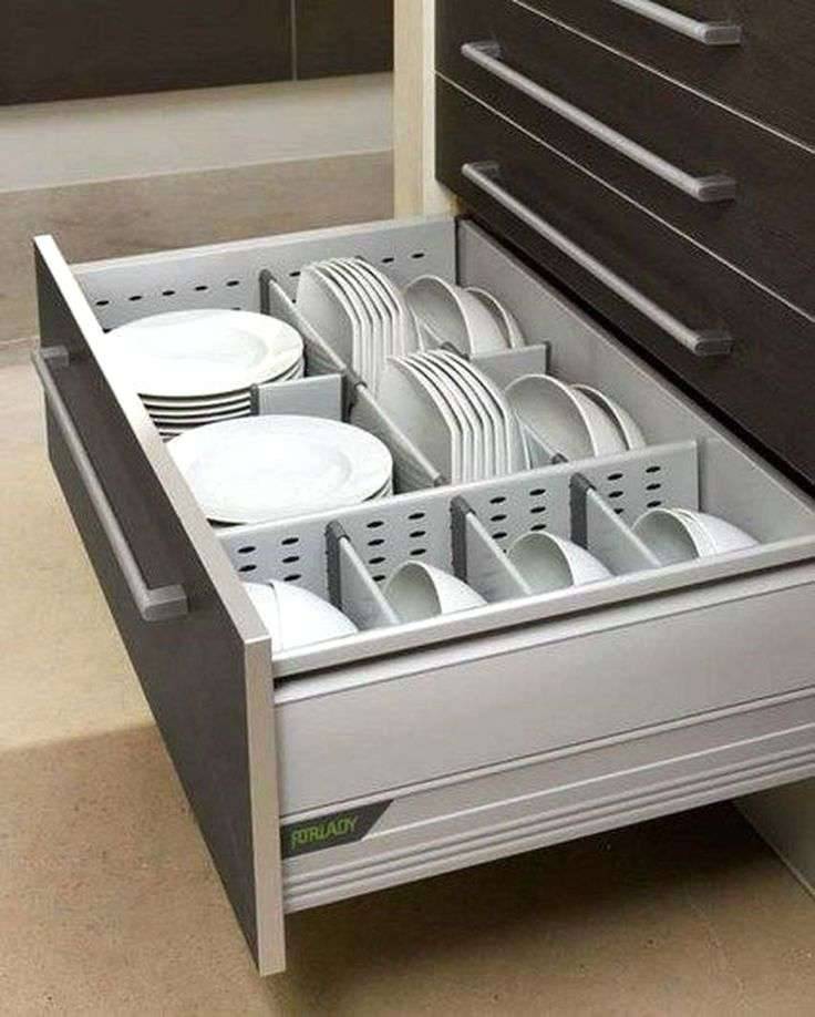 Организация посуды на кух