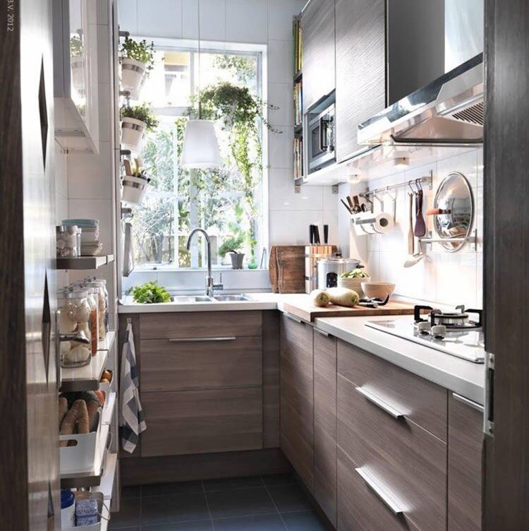 Дизайн маленьких кухонь, которые вас очаруют