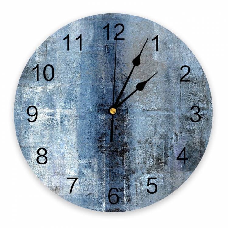 Настенные часы с изображением живописи маслом в фермерском стиле, настенные часы для кухни, настольные цифровые часы, необычные настенные часы для детской комнаты