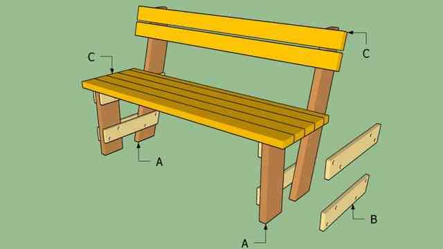 Дизайн советов, как сделать садовую скамейку для дачи своими руками