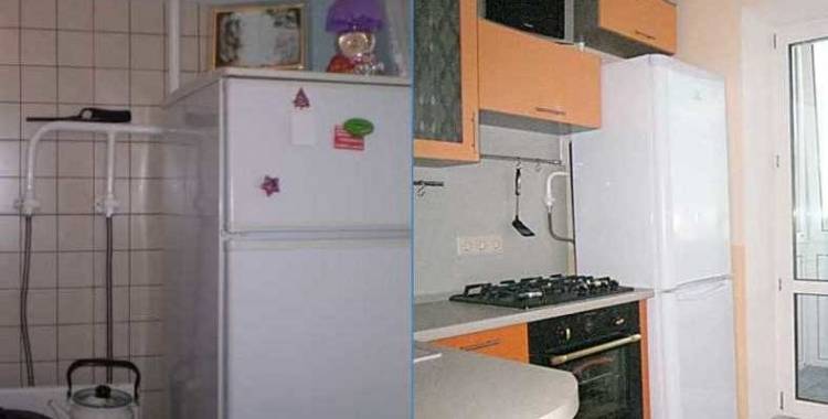 Можно ли ставить холодильник рядом с газовой трубой на кух