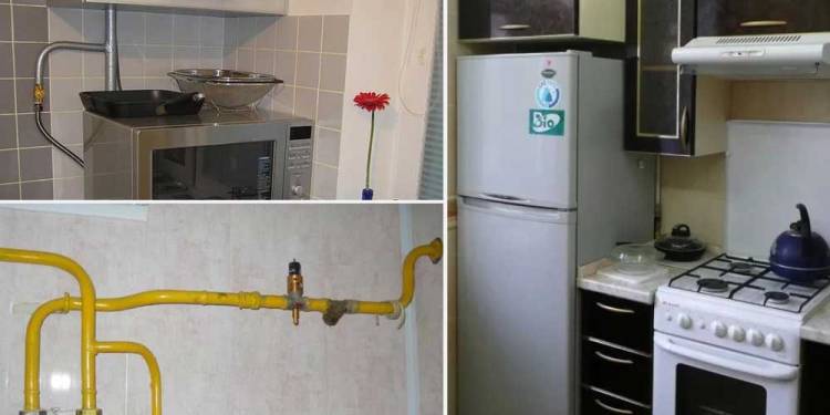 Можно ли ставить холодильник рядом с газовой трубой