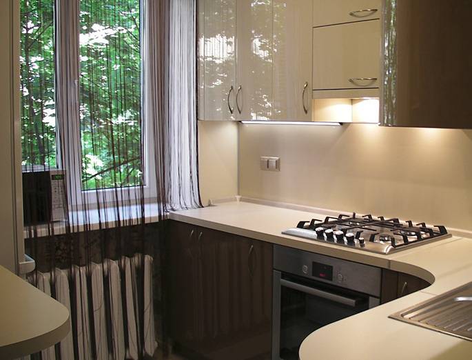 Дизайн квартир кухни хрущевки: 87 фото в интерьере