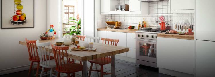 Как выбрать практичный и удобный кухонный стол
