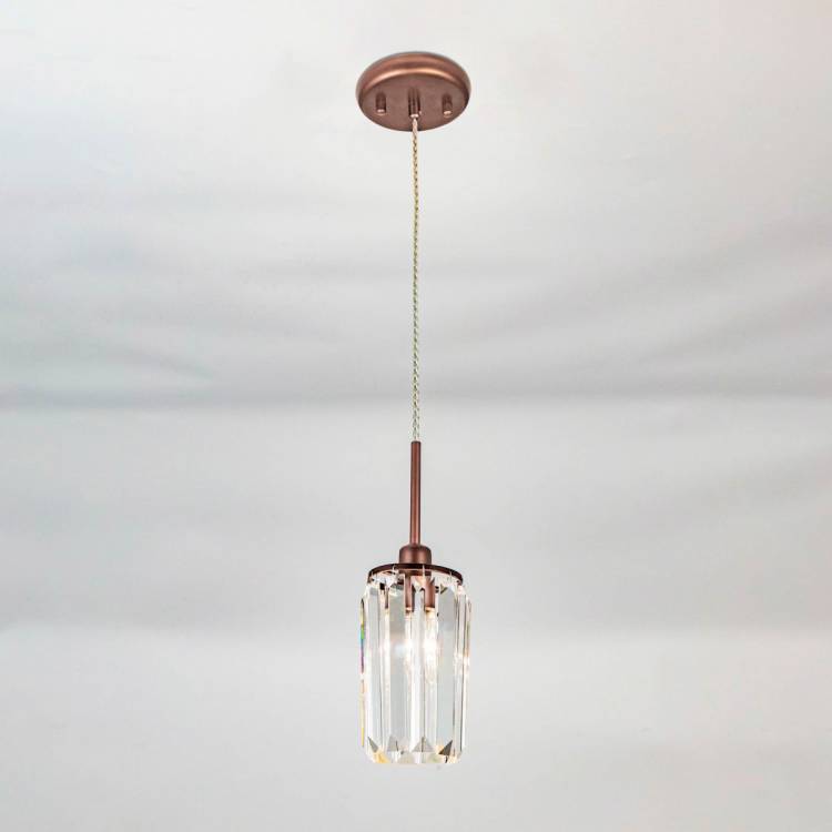 Хрустальный подвесной светильник на кухню: 112+ идей дизайна