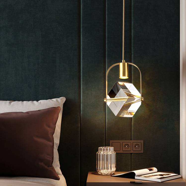 Роскошный Железный Хрустальный подвесной светильник BEIAIDI для ресторана, столовой, гостиной, кухни, подвесной светильник для спальни, прикроватный подвесной светильни