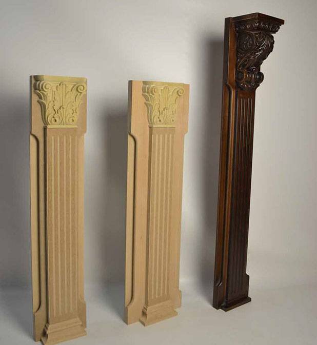 Пилястры и колонны для мебели