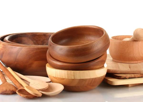 Посуда деревянная