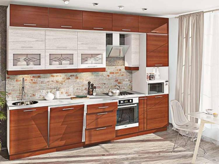 Кухня модульная Хай-тек текстурированный Комфорт мебель ### лучшая цена в VoV