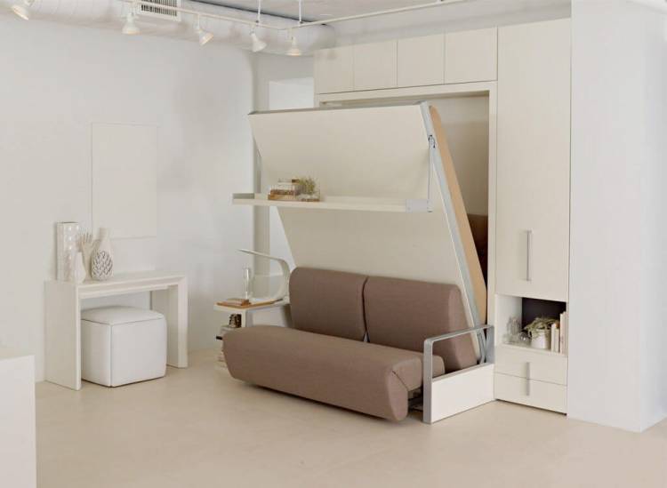 Используем мебель-трансформер в интерьере малогабаритной квартиры для создания комфортного жилья