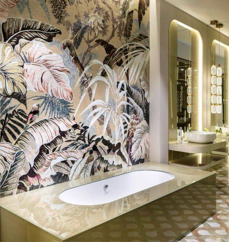 Мозаика для ванной «Джунгли»