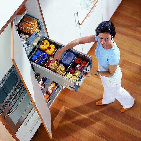 Как навести порядок в шкафах на кух