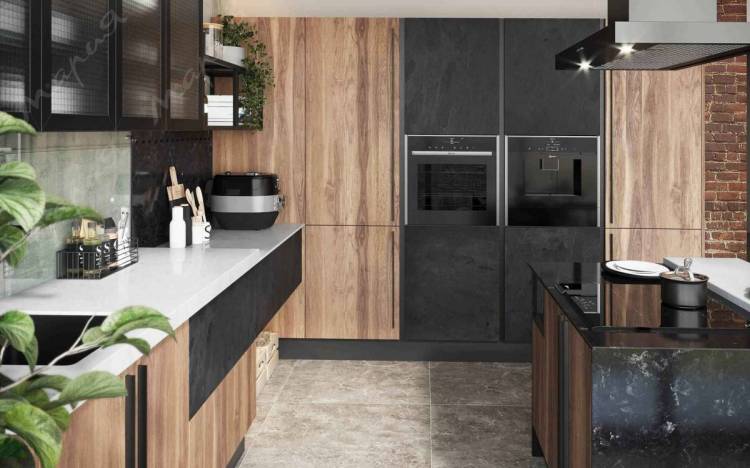 Кухня Antro в современном стиле − Кухонные гарнитуры в Самар