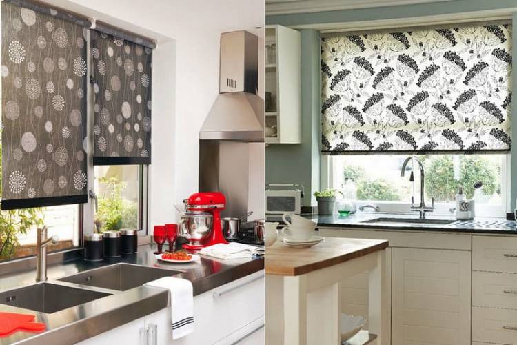 Рулонные шторы на кухню или жалюзи? Где правильный выбор