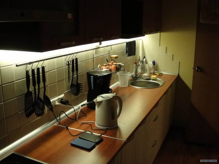 Как правильно организовать подсветку рабочей зоны на кухне?