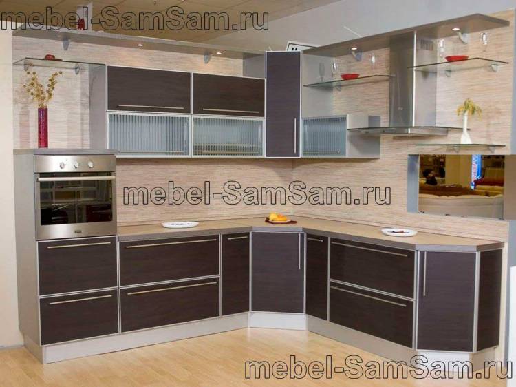 кухню из ЛДСП в алюминиевой рамке в Саратов