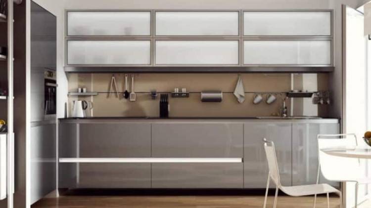 Алюминиевые фасады для кухни
