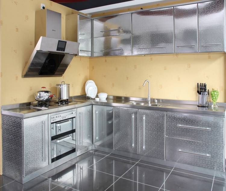 Алюминиевые фасады для кухни