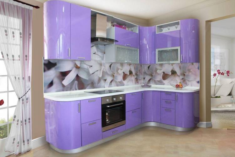 Фиолетовая кухня ФК