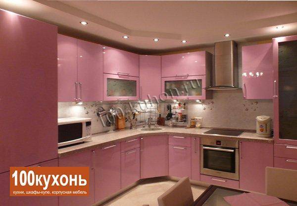 Кухня Розовая