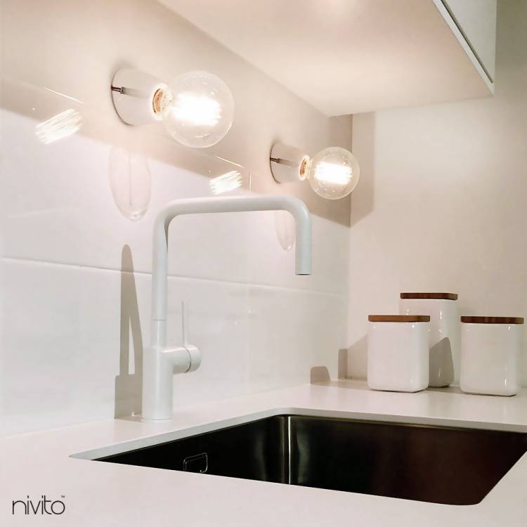 Белый кран на кухню: 96+ идей стильного дизайна