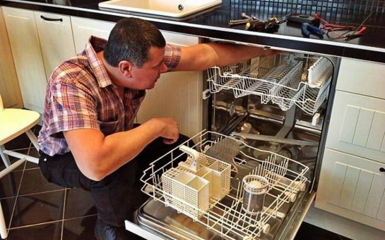 Как встроить посудомоечную машину в готовую кухню, статья, обзор, совет на строительном портале ДивоСтрой