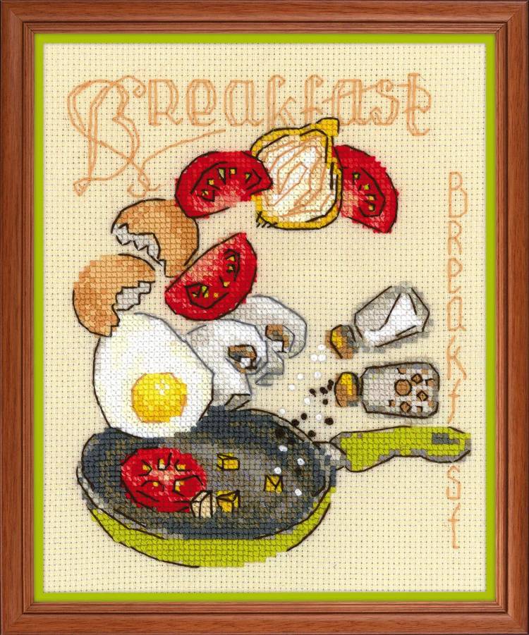 Набор для вышивания крестом «Завтрак»