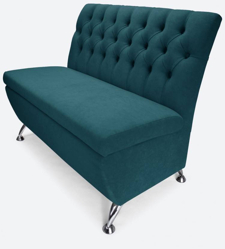 Прямой диван Форма диван с каретной стяжкой, механизм Нераскладной