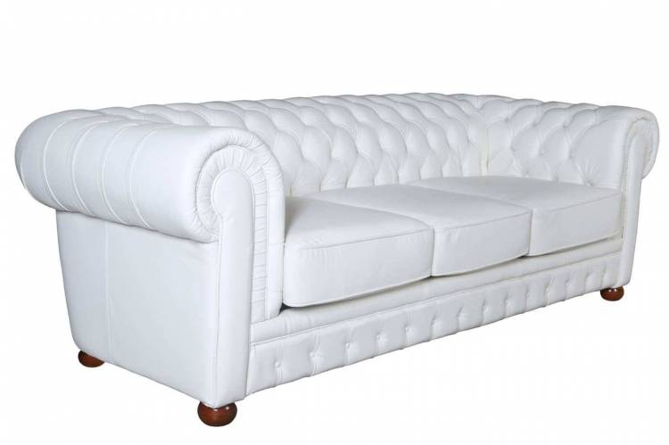 Кожаный диван Chester трехместный с механизмом, цвет 0