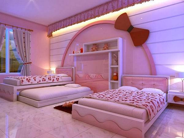 Дизайн спальни для девоч