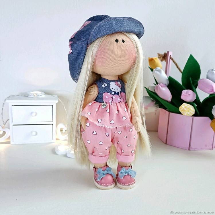 подарки на день рождения девочке куклы Hello Kitty текстильные куклы в интернет