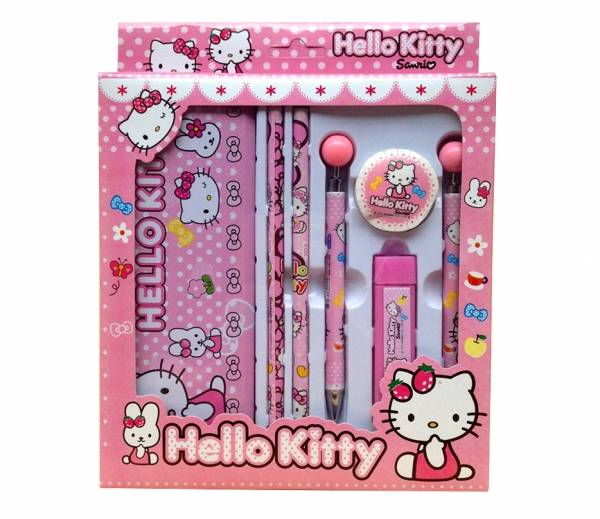Канцелярский набор Hello Kitty ― Интернет-магазин оригинальных подарков Tuk-i-tuk