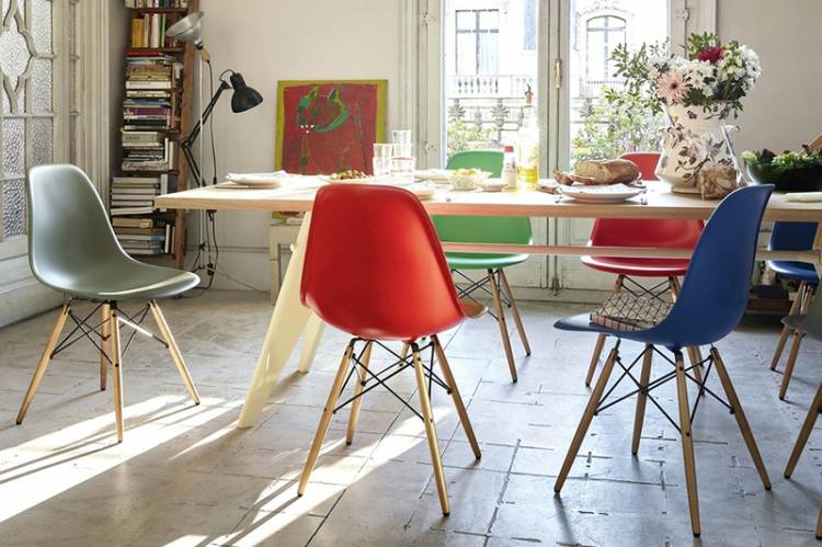 Необычные стулья для кухни: 96 фото в интерьере