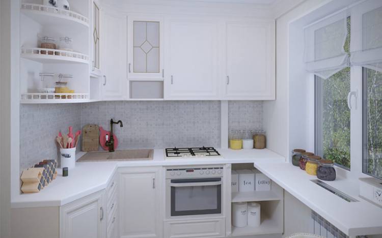 Дизайн кухни с белым холодильником: 101+ идей дизайна