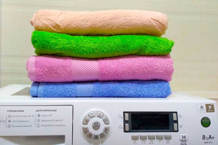 Как стирать махровые полотенца, чтобы они были мягкими