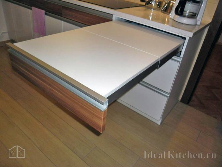 Выдвижные столы для кухни
