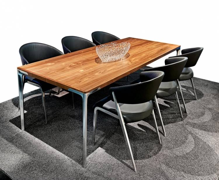 Дизайн дизайнерских обеденных стол