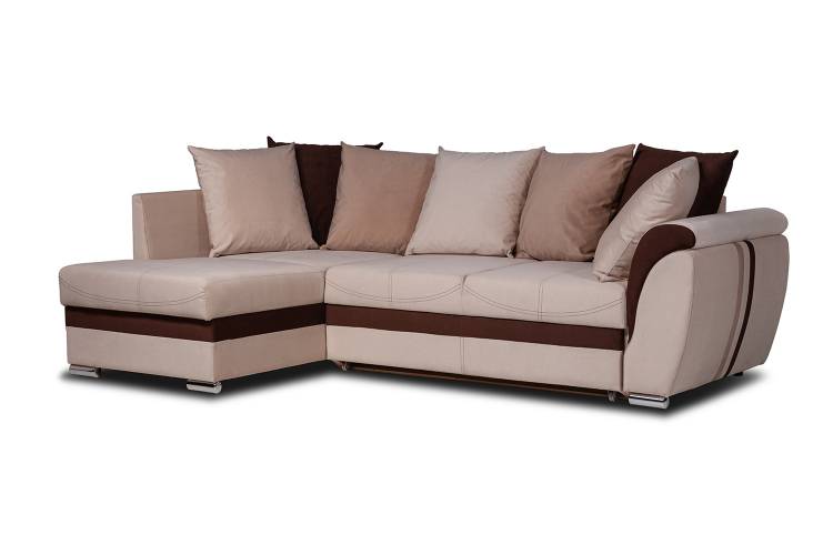 Угловой диван-кровать Стефани с левым углом с доставкой по выгодной цене в интернет магазине Hoff