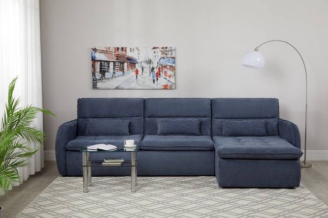 Угловой диван-кровать Ривьера с доставкой по выгодной цене в интернет магазине Hoff