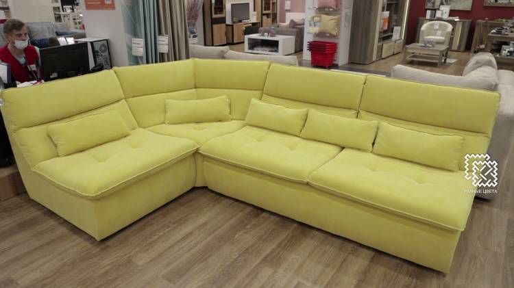 Угловой диван-кровать Ривьера с доставкой по выгодной цене в интернет магазине Hoff