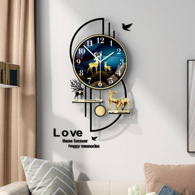 Большие настенные часы с настенной росписью для кухни, электронные роскошные декоративные настенные часы, стильные часы, настенные украшения для дом