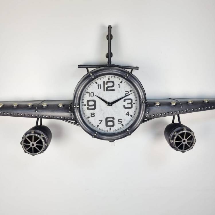 Дизайнерские интерьерные настенные ретро часы Ави