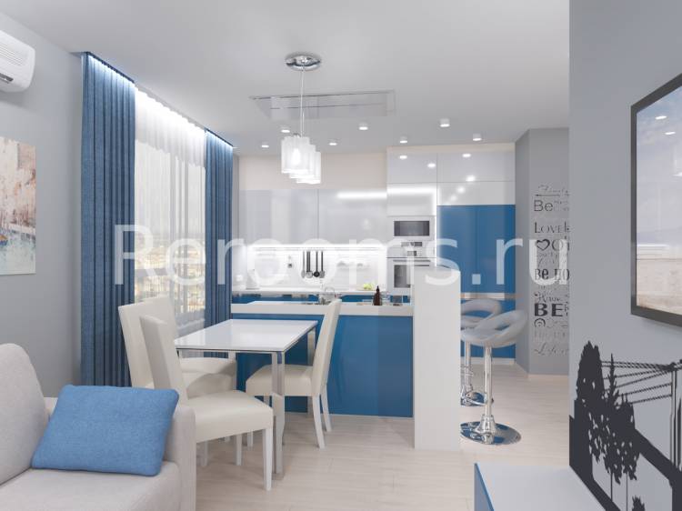 Дизайн кухни гостиной в серых тонах: 104+ идей дизайна