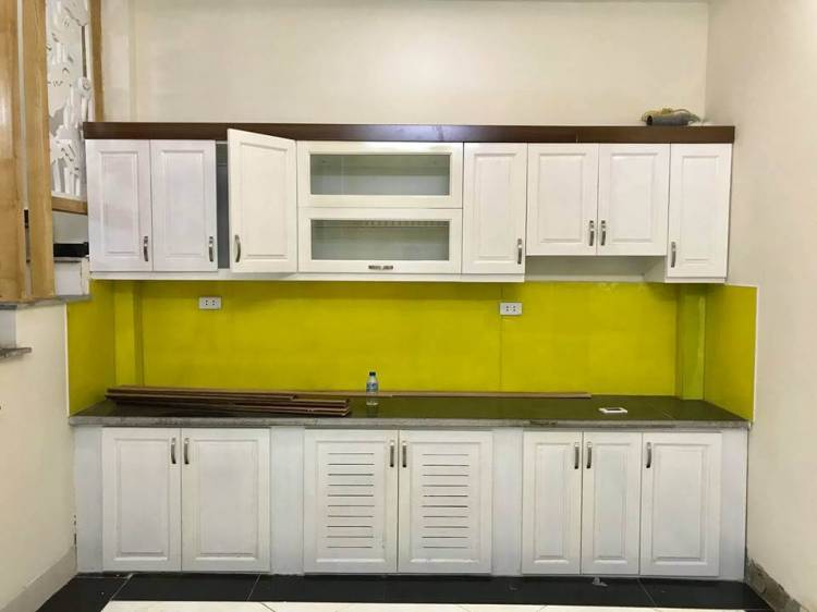 Желтая кухня в интерьер