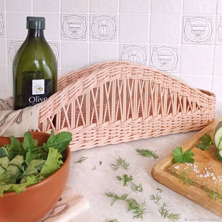 Плетеная корзина для хранения на кухне в интернет