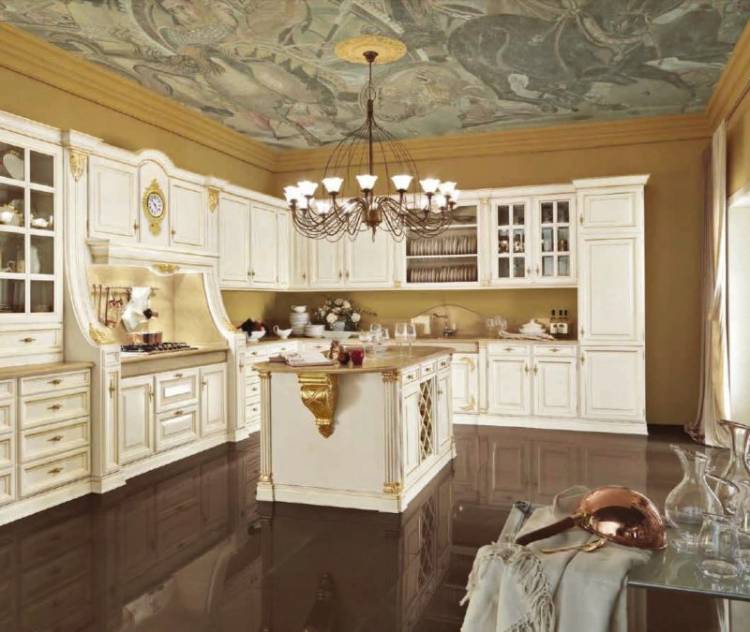 Кухня в стиле барокк
