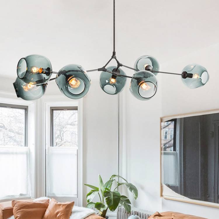 Современный стеклянный подвесной светильник, скандинавский светильник для столовой, кухни, дизайнерские подвесные светильники, люстра Avize