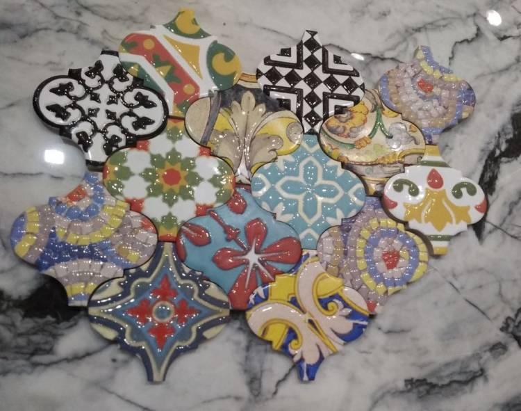 Коллекция «Арабески Майолика» от Kerama Marazzi в Иркутске в интернет-магазине «Керамика-на-дом»