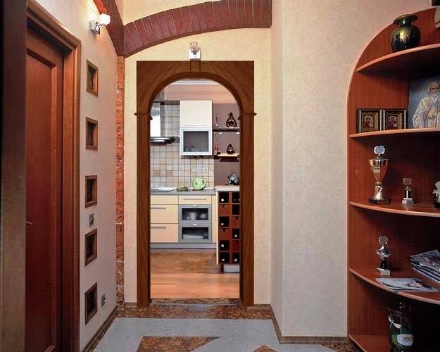 Красивые арки на кухню вместо двери