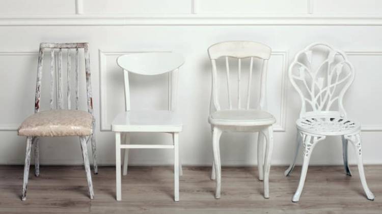 Белые стулья для кухни